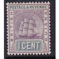 BRITISH GUIANA 1889 CROWN CA 1c MINT HINGED SG193