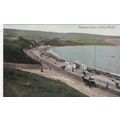 EC16 SWANAGE BAY LOOKING NORTH. COLOURED PRINTE...
