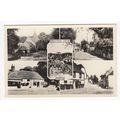 Multiview of Findon Postcard RP West Sussex