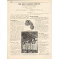 kent machine company 1931 v-belt drives clutch ...