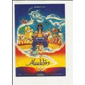 ALADDIN (Disney) Poster Art Postcard (C370)
