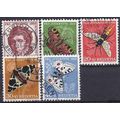 SCHWEIZ SWITZERLAND [1955] MiNr 0618-22 ( O/use...