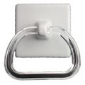 Ceramic Towel Ring Holder White Glossy