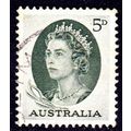 Australia 1963 Queen Elizabeth QE II 5d Used St...