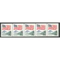 2280a 25c U.S. Flag Fine MNH PNC 13/5 V0650