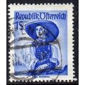 Austria 1948 Provincial Costumes - Tyrol, Puste...