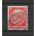 Germany.SG480 12pf Pres van Hindenburg (Orange)...