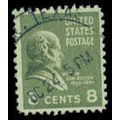 Used 813 8c Martin Van Buren Fine M078363