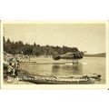 Aviation SEAPLANE at Enfield, Maine Postcard