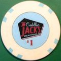 Cadillac Jack's. $1 Casino Chip. Deadwood, SD. ...