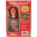 Vintage Sulyn Christmas Sequin Kit For Clothing...