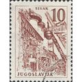 YUGOSLAVIA, Ironworks in Sisak, violet-brown 1958, 10D