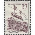 YUGOSLAVIA, Logging, violet-brown 1958, 17D