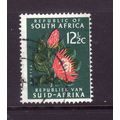 SOUTH AFRICA 1964 SG 247 12 1/2c PROTEA FINE US...
