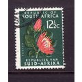 SOUTH AFRICA 1964 SG 247 12 1/2c PROTEA FINE US...