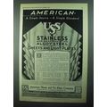 1931 American Sheet and Tin Plate Company Ad - ...