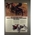 1980 Yamaha XT250 & TT250 Dirt Bike Ad, Shockin...