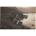 RPPC Cecil Parkins by Lake or Loch 1940s/50s