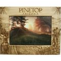 Pinetop Arizona with Bear Laser Engraved Wood P...