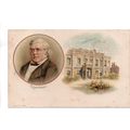 NICE ART POSTCARD OF WILLIAM MAKEPEACE THACKERY...