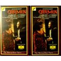 GEORGES BIZET CARMEN 2 VOLUME VHS VIDEOTAPE SET...