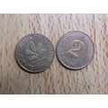 1992f 2 Pfennig Germany Coin
