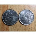 Brazil Brasil 1977 50 Centavos Coin