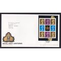 Great Britain QEII 2009 FDC Royal Navy Uniforms...