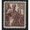 Vatican Statue of St Peter 25c 1953 MH SG#55 Sc#C1