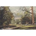ED 141 UCKFIELD- ROCKS COTTAGE . PRINTED POSTCARD.