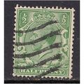 GB 1912 - 24 KGV 1/2d Green shades Wmk 100.(G112 )
