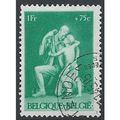 Belgium Mi 717: 1 Fr. + 75 c. blue-green War Vi...
