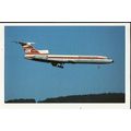 Aviation OK-CSA TUPOLEV 154M Postcard by Buchai...