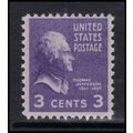 807 3c Thomas Jefferson Fine MNH U2293