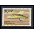 2548 29c Lefty's Deceiver Fly Very Fine MNH BPS...