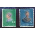 Luxembourg Stamps Scott #579 To 580, Mint Never...