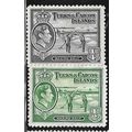 1938/1945 SG 194+195 - mint no gum