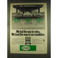 1976 National Car Rental Ad - We Led The Way In Rates