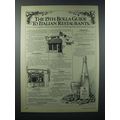 1979 Bolla Wine Ad - 15th Guide to Italian Rest...