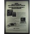 1982 Harris Super minicomputers, data terminals, PBX ad