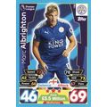 Match Attax 2017/2018 158 Marc Albrighton Leice...