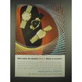 1958 Hamilton Watches Advertisement - Spectra, Ventura I and Everest