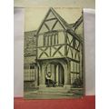 15th C. PORCH, LACOCK, WILTSHIRE unused antique...