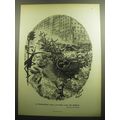 1958 The Philadelphia Bulletin Ad - Cartoon by Richard Decker - Santa