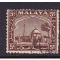 MALAYSIA SELANGOR 1935-41 5c USED SG73 #1