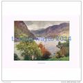 Hawkswater, Cumbria, England, Book Illustration...
