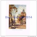 Trumpington Street from Peterhouse, Cambridge, ...