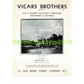 Vicars Brothers, Advert, Shayer Painting, , Boo...