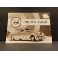 The 1949 Kaiser Sales Brochure Special DeLuxe