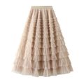 Mesh Cake Skirt Spring/Autumn Women's New Skirt...
